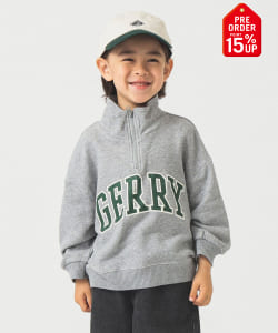 【+15%ポイントUP】【別注】GERRY / ハーフジップ スウェット プルオーバー 2025FW（110～150cm）