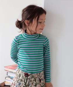 B:MING by BEAMS / テレコ ボーダー 長袖 プルオーバー（100~140cm）