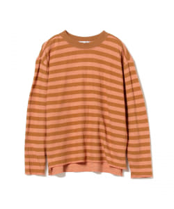 B:MING by BEAMS / ボーダー ダブルフェイス プルオーバー Tシャツ（90~130cm）
