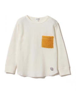 B:MING by BEAMS / ボアポケット サーマル ロングスリーブ Tシャツ （90~150cm）