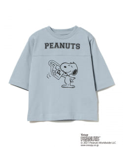 B:MING by BEAMS / Peanuts フットボール 7分袖Tシャツ （90~140cm)