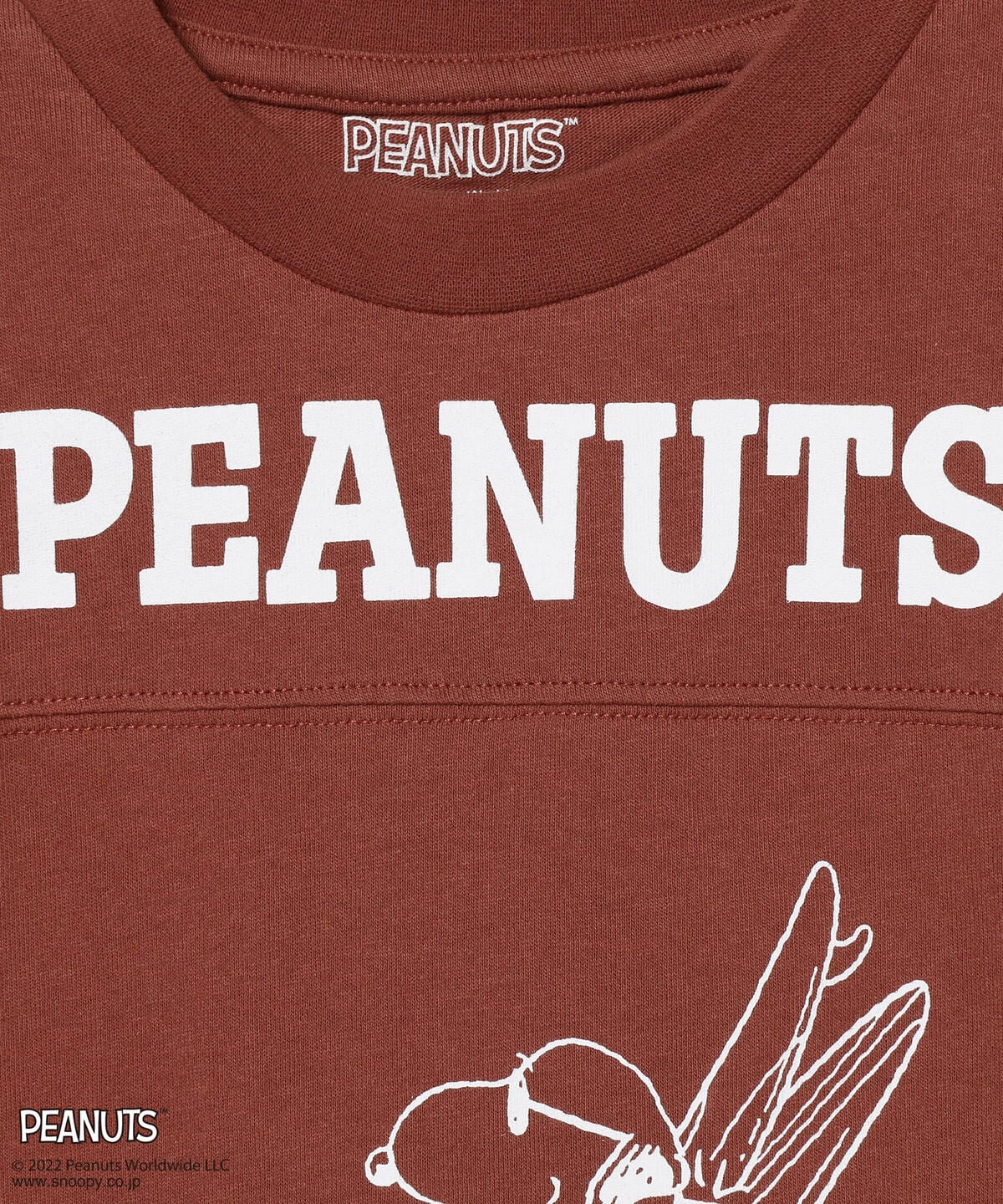 B:MING by BEAMS(ビーミング by ビームス)B:MING by BEAMS Peanuts フットボール 7分袖Tシャツ (90~140cm)(Tシャツ・カットソー Tシャツ)通販|BEAMS B:MING by BEAMS(ビーミング by ビームス)B:MING by BEAMS Peanuts フットボール 7分袖Tシャツ (90~140cm)(Tシャツ・カットソー Tシャツ)通販|BEAMS