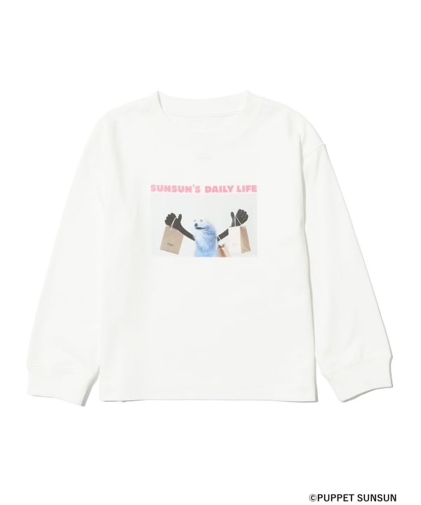 PUPPET SUNSUN パペット スンスン BEAMS Tシャツ PUPPET SUNSUN / パペットスンスン 】 ビッグTシャツ papetto BIGT WNI