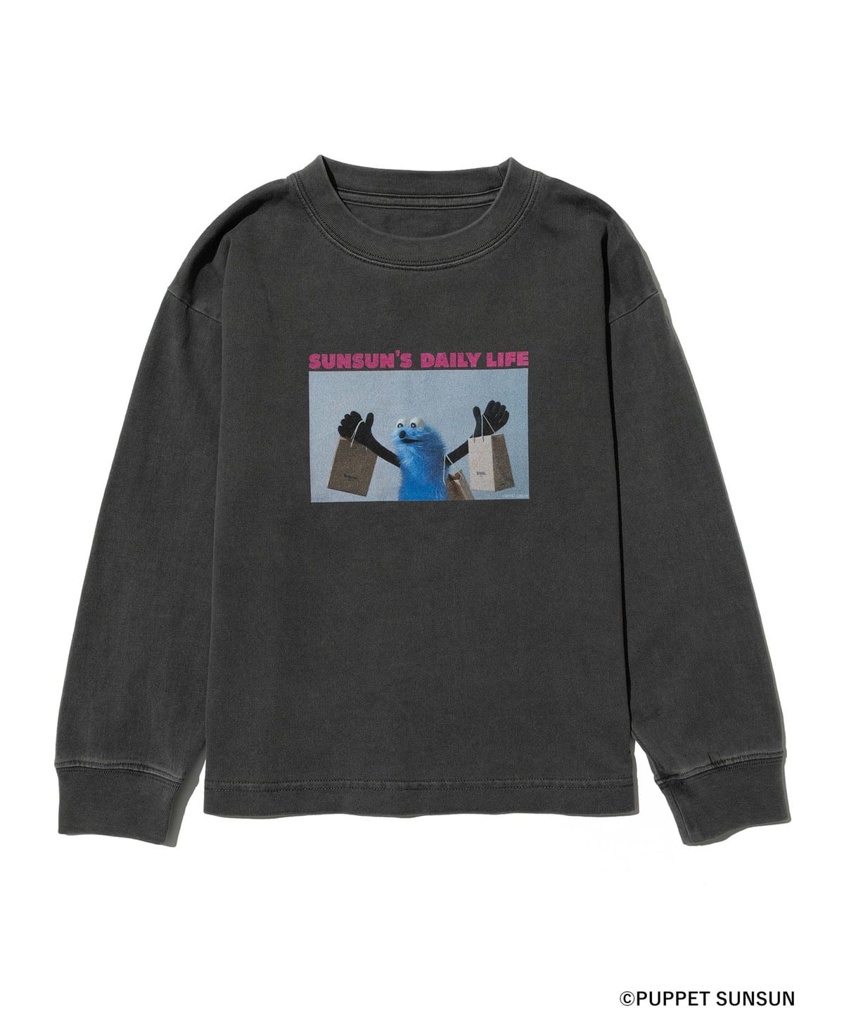 PUPPET SUNSUN × B:MING by BEAMS ビーミング by ビームス / フェード フォトプリント ロングスリーブ Tシャツ【shop】(KIDS 100 140cm) Tシャツ・カットソー INK BLACK L(140) PUPPET SUNSUN × B:MING by BEAMS ビーミング by ビームス / フェード フォトプリント ロングスリーブ Tシャツ【shop】(KIDS 100 140cm) Tシャツ・カットソー INK BLACK L(140)