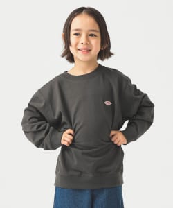 DANTON / KIDS' LONG SLEEVE SWEAT T-SHIRT PLAIN 2025SS（105～135cm）