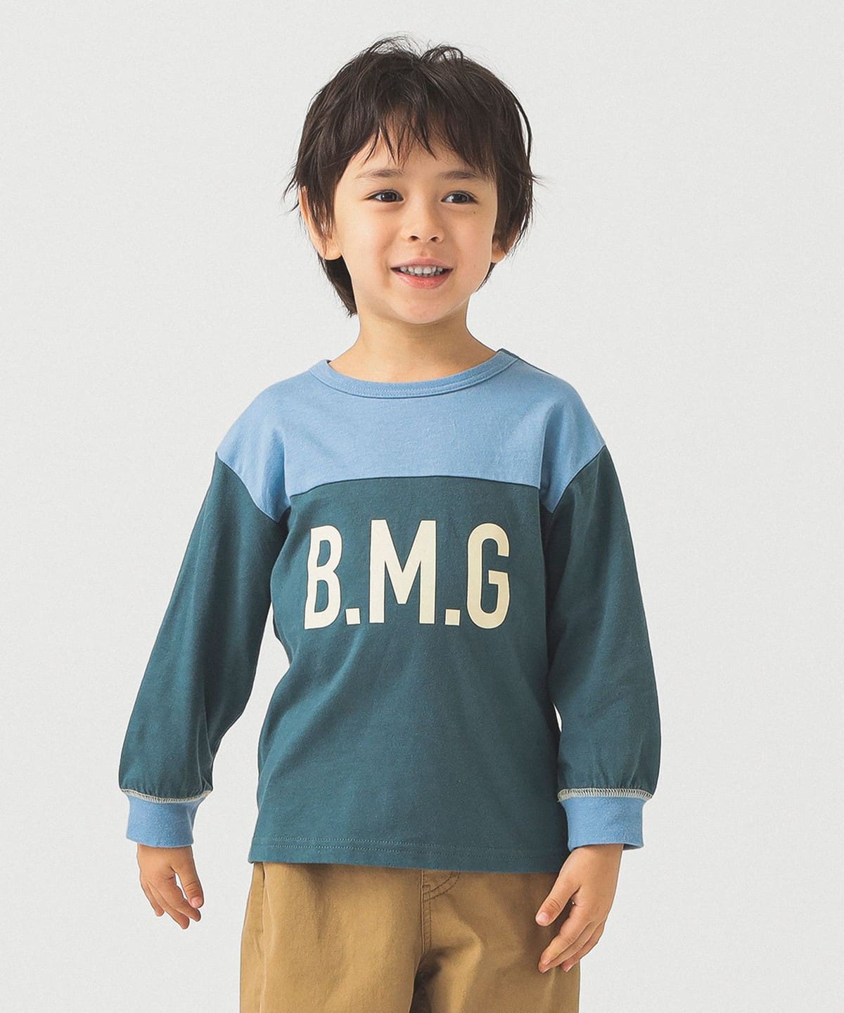 B:MING by BEAMS ビーミング by ビームス / プリント フットボール Tシャツ (100 140cm) Tシャツ・カットソー GREEN 100 B:MING by BEAMS ビーミング by ビームス / プリント フットボール Tシャツ (100 140cm) Tシャツ・カットソー GREEN 100