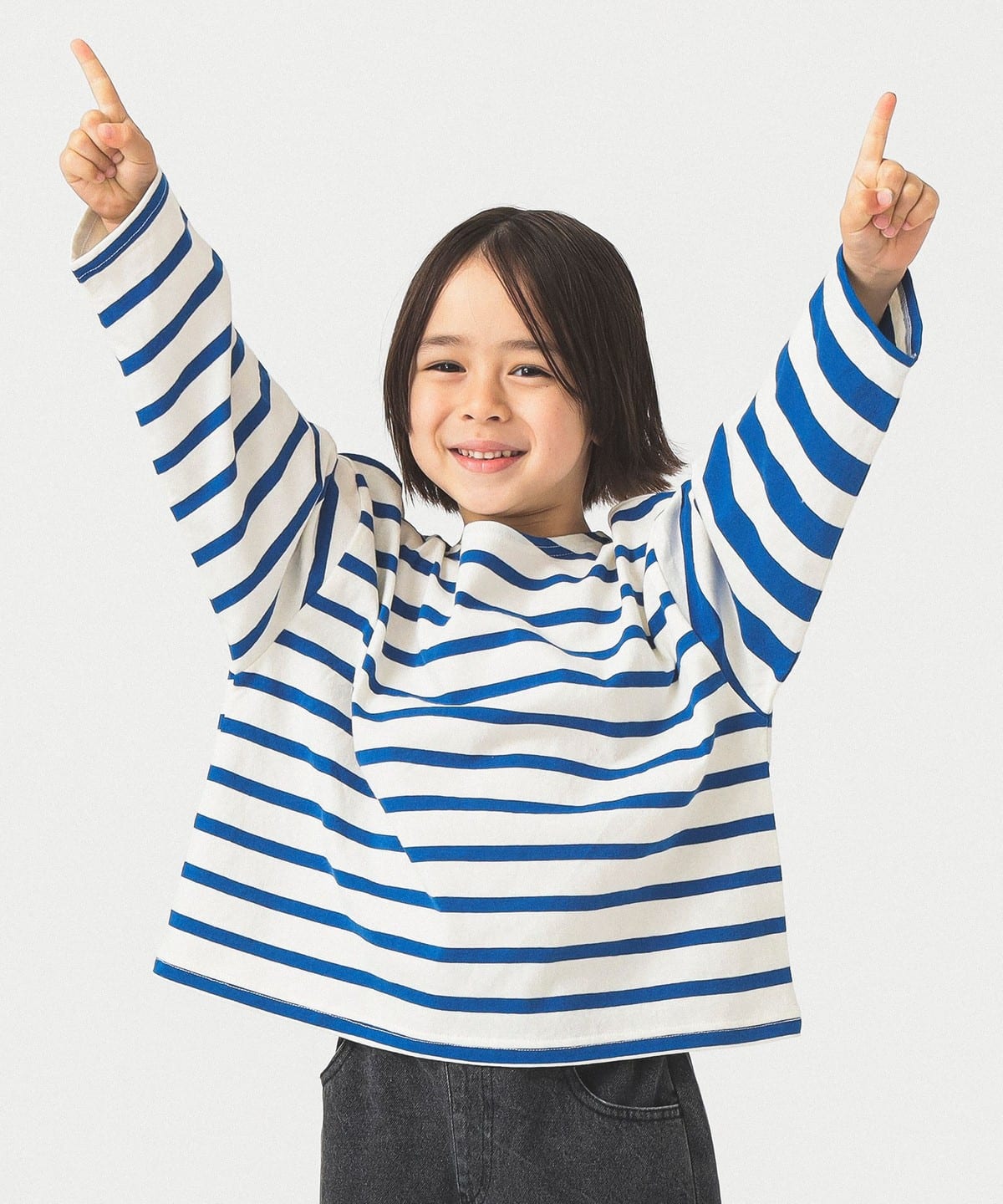 B:MING by BEAMS ビーミング by ビームス / ボートネック ボーダー Tシャツ 2025FW(100~140cm) Tシャツ・カットソー BLUE 130 B:MING by BEAMS ビーミング by ビームス / ボートネック ボーダー Tシャツ 2025FW(100~140cm) Tシャツ・カットソー BLUE 130