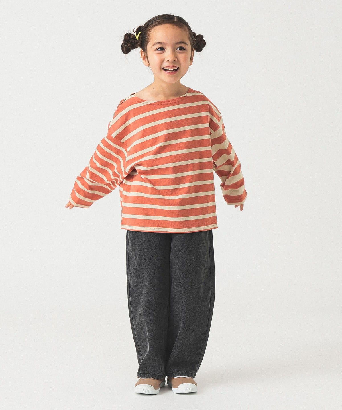 archive swag ボーダー BEAMS（ビームス）SOLOTEX（R）7G ボーダー ラガー ニットポロシャツ