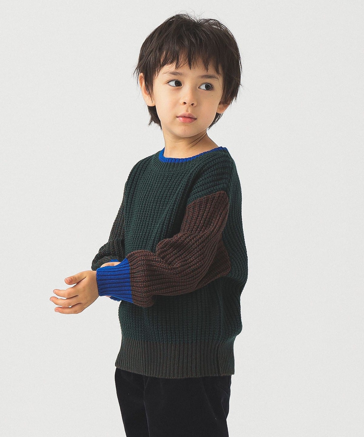 �N���C�W�[ �j�b�g �v���I�[�o�[ 2025FW�i90 140cm�j �g�b�v�X DARK GREEN M(110-120)