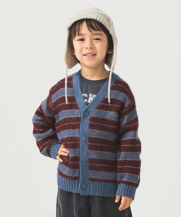 B:MING by BEAMS（ビーミング by ビームス）シャギー ボーダー