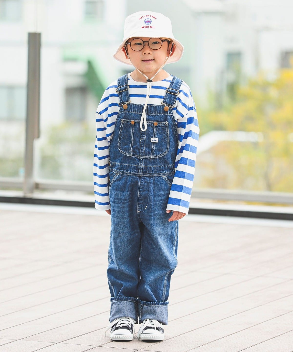 Lee ダークブルー オーバーオール