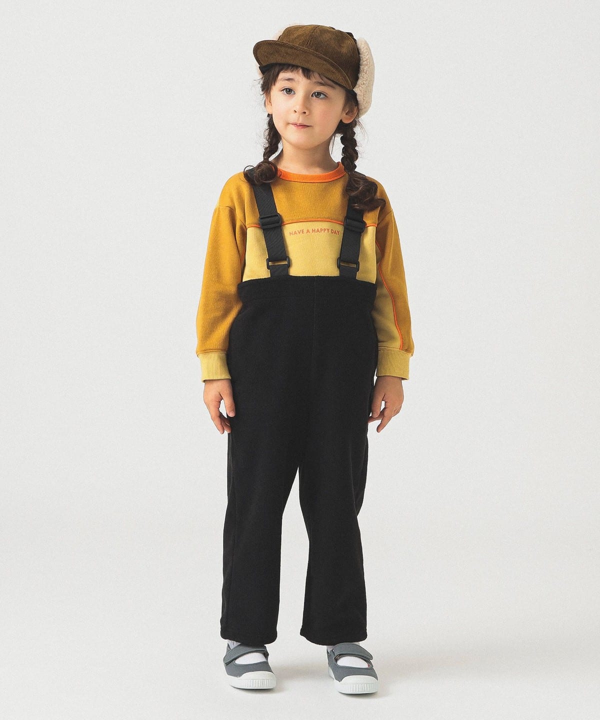 フリース カバーオール 2025FW（100 140cm） パンツ BLACK 130