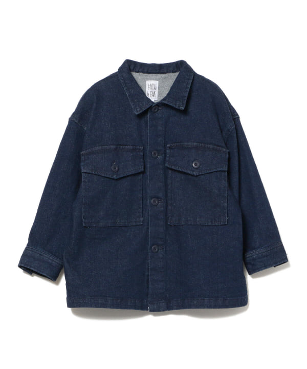 B Ming By Beams ビーミング By ビームス B Ming By Beams デニム ジャージ Cpo ジャケット 90 140cm ブルゾン ブルゾン 通販 Beams