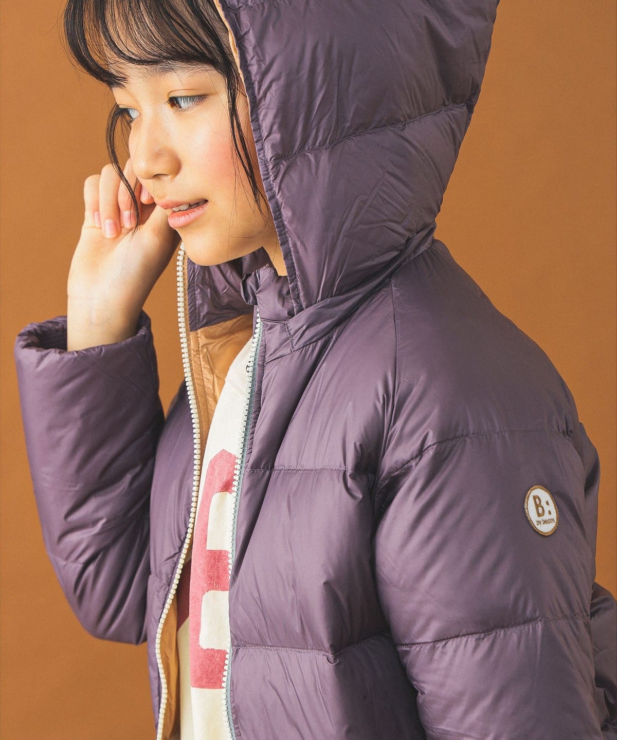 ポケッタブル ダウン ブルゾン(90 160cm) ブルゾン PURPLE 100 ポケッタブル ダウン ブルゾン(90 160cm) ブルゾン PURPLE 100