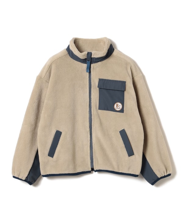 B:MING by BEAMS（ビーミング by ビームス）ボアフリース ブルゾン 2024FW （90～150cm）（ブルゾン フリース ジャケット・ベスト）通販｜BEAMS