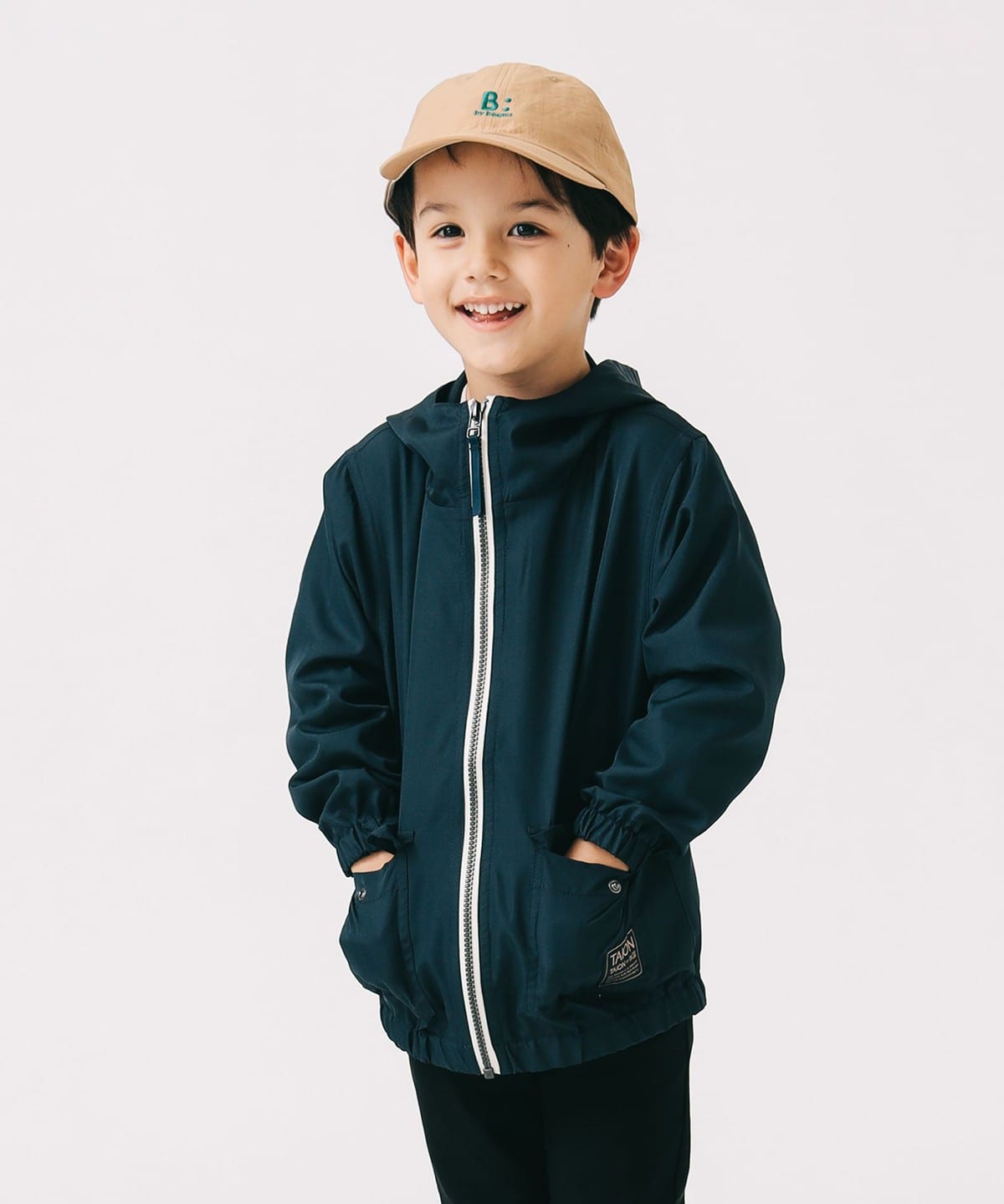 TAION タイオン / 別注 マウンテンパーカー 2025SS(110 140cm) ブルゾン NAVY 130 TAION タイオン / 別注 マウンテンパーカー 2025SS(110 140cm) ブルゾン NAVY 130