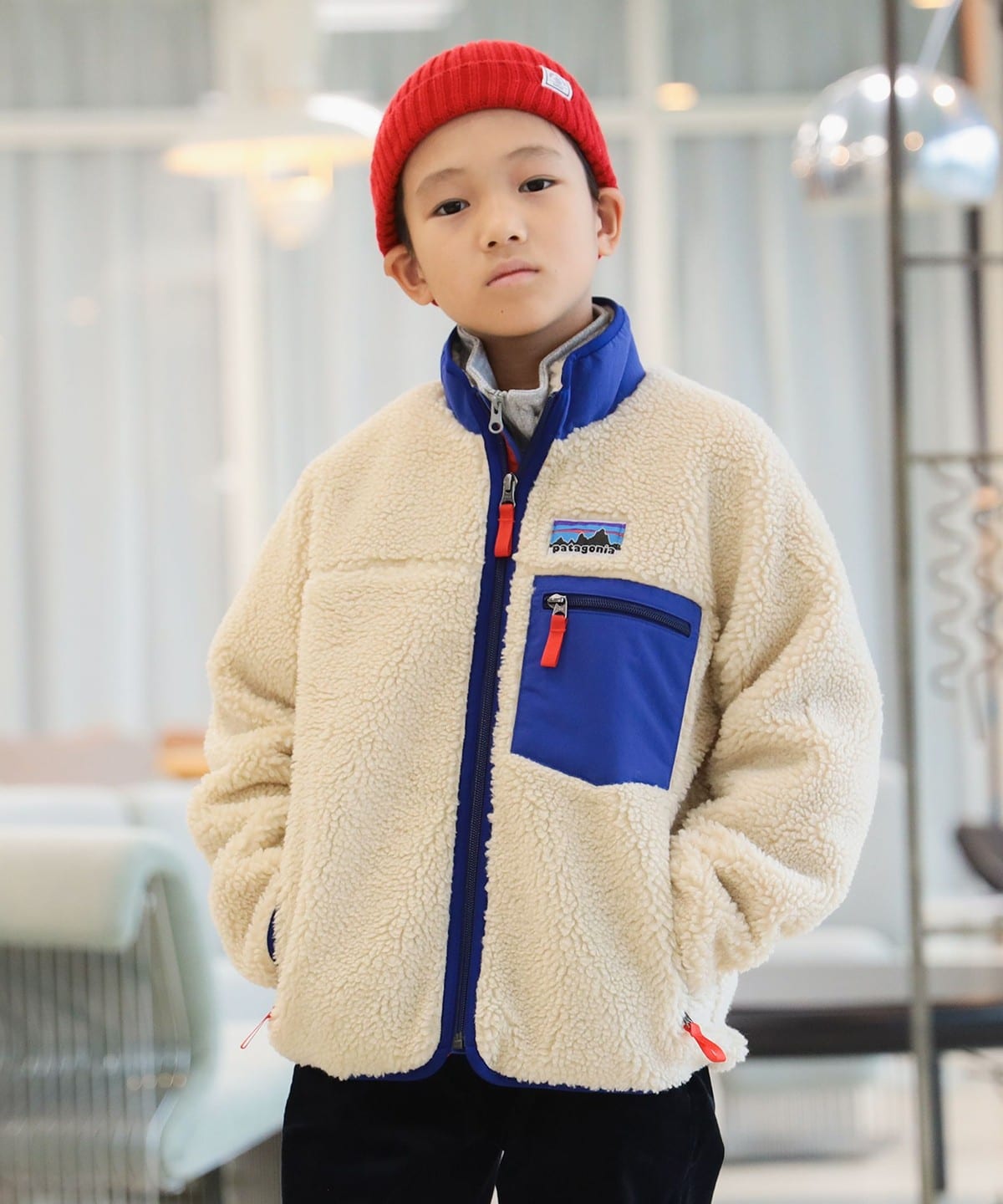 Patagonia フリース　kids 楽天市場】patagonia フリース K'S RETRO-X JKT 65625 キッズ NATURAL