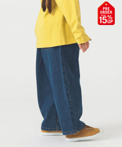 【+15%ポイントUP】デニム カーブパンツ 2025FW（100～140cm）