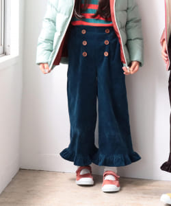 B:MING by BEAMS / 裾フリル コーデュロイ パンツ（100~140cm）