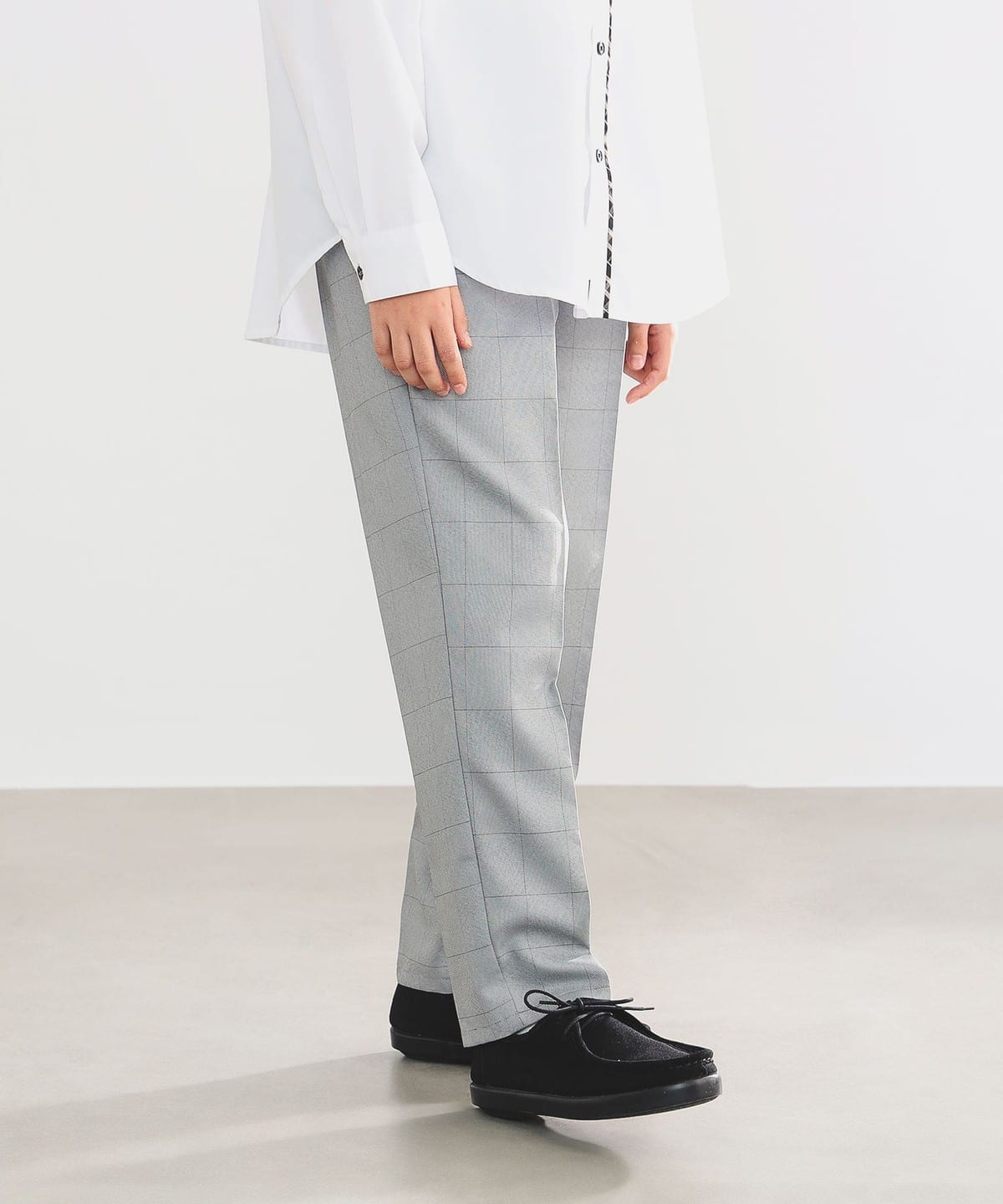 セレモニー チェック タック ロングパンツ 2025SS(140 160cm) パンツ GLEN CHECK 150 セレモニー チェック タック ロングパンツ 2025SS(140 160cm) パンツ GLEN CHECK 150