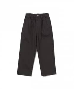 B:MING by BEAMS / 童裝 雙打褶 斜紋 長褲（100～150cm）