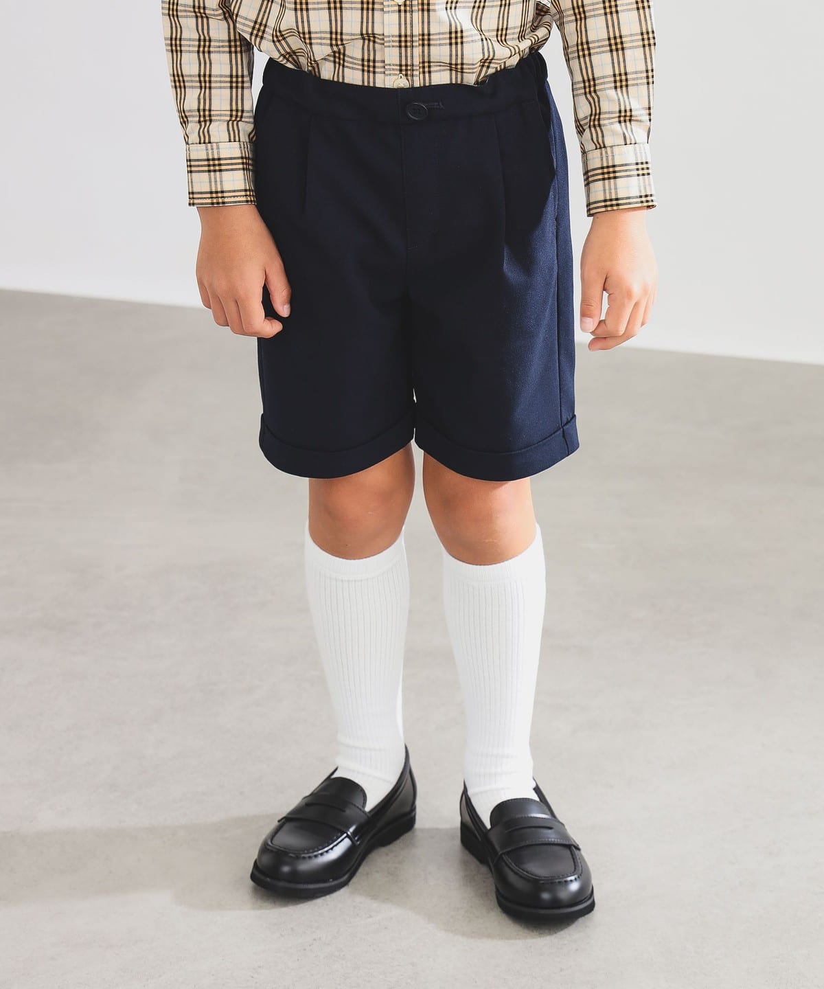 セレモニー テトロンレーヨン ショートパンツ 2025SS(100 130cm) パンツ NAVY 110 セレモニー テトロンレーヨン ショートパンツ 2025SS(100 130cm) パンツ NAVY 110