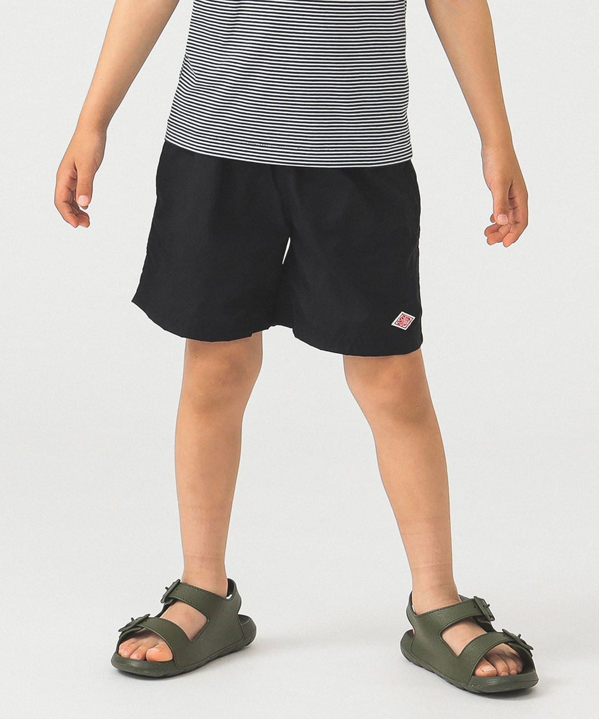 DANTON ダントン / KIDS' STUNNER NYLON EASY SHORTS 2025SS(105 135cm) パンツ BLACK 105 DANTON ダントン / KIDS' STUNNER NYLON EASY SHORTS 2025SS(105 135cm) パンツ BLACK 105