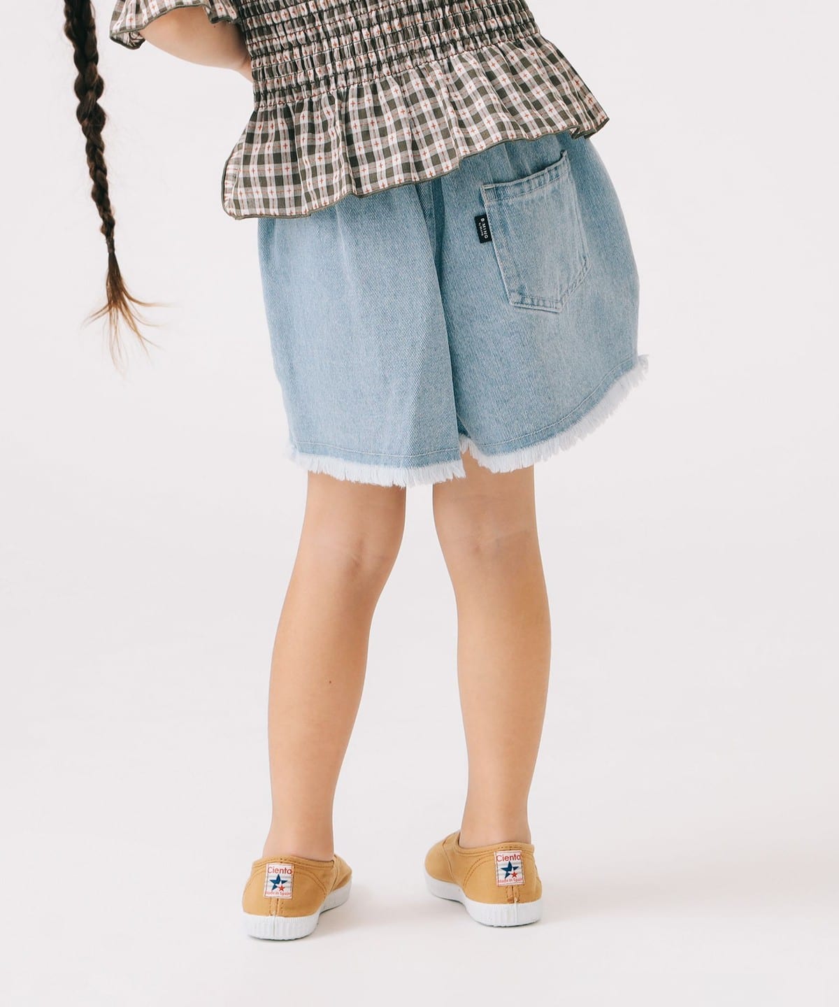 デニム キュロットパンツ(100 140cm) パンツ LIGHT. BLUE 120 デニム キュロットパンツ(100 140cm) パンツ LIGHT. BLUE 120