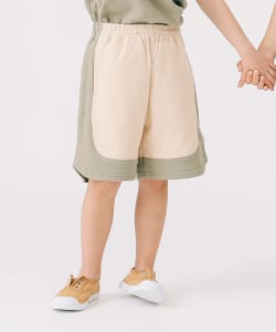 配色 切り替え ショートパンツ 2025SS（100～140cm）