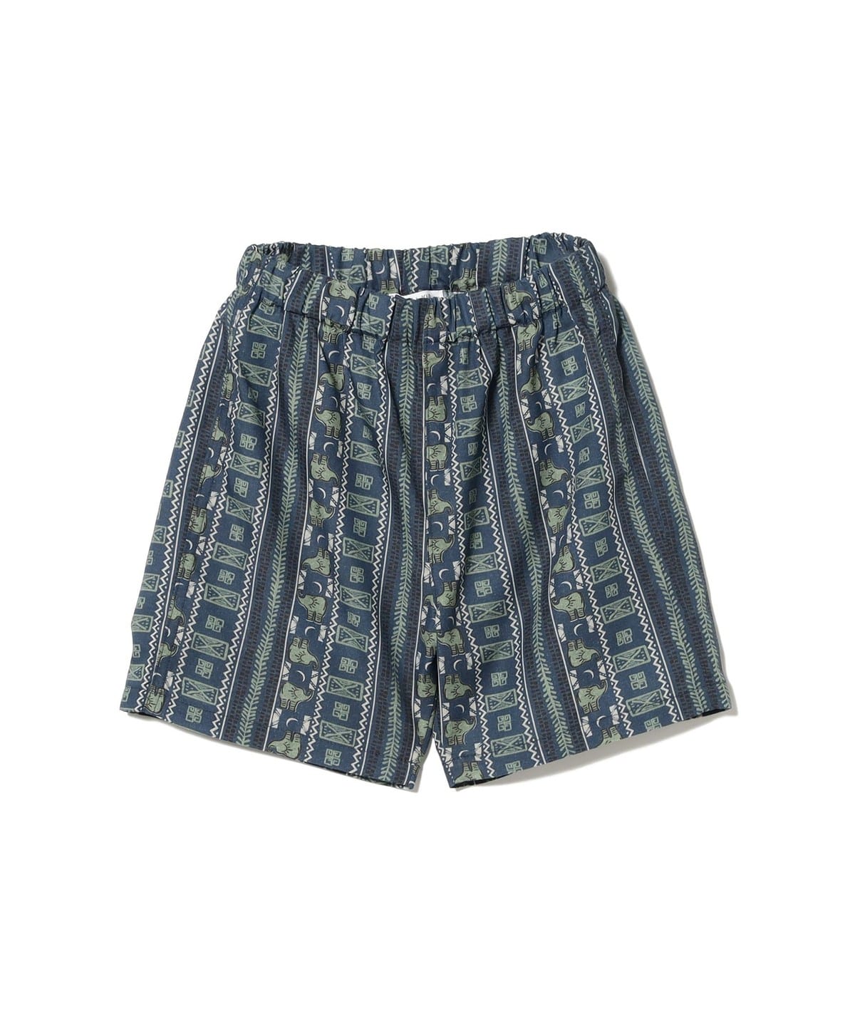 エスニック 柄 ショーツ 2025SS(100 140cm) パンツ NAVY 100 エスニック 柄 ショーツ 2025SS(100 140cm) パンツ NAVY 100