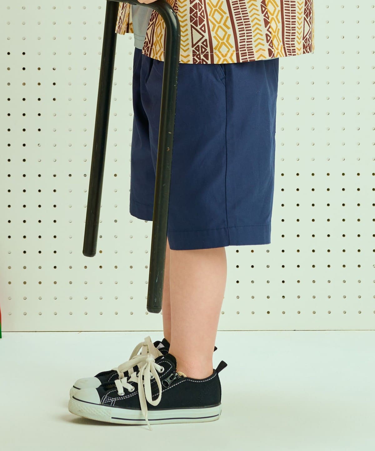 ツータック ショート パンツ 2025SS(100 140cm) パンツ NAVY 140 ツータック ショート パンツ 2025SS(100 140cm) パンツ NAVY 140