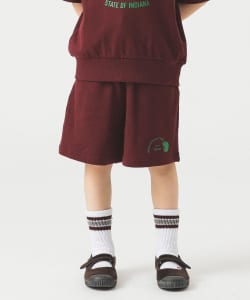 裾プリント スウェット ショートパンツ 2025SS（100～140cm）