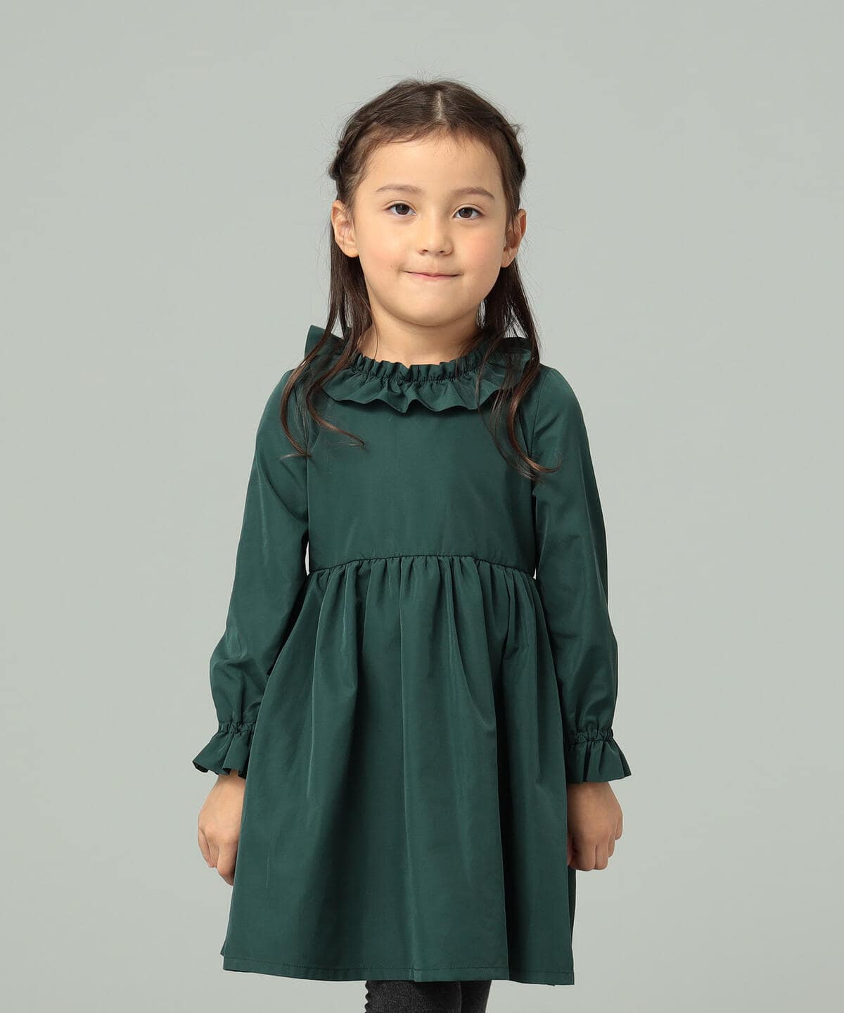 B:MING by BEAMS（ビーミング by ビームス）CEREMONY フリル衿 タフタ  