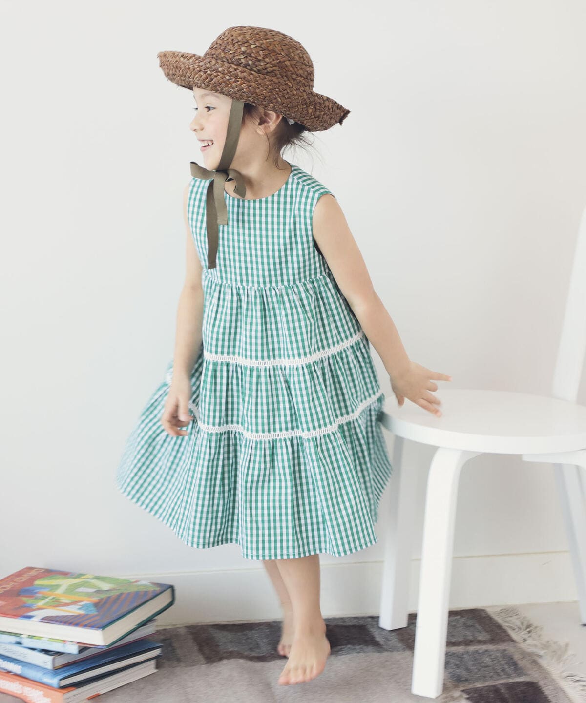 アウトレット B Ming By Beams ノースリ ティアード ワンピース 90 150cm