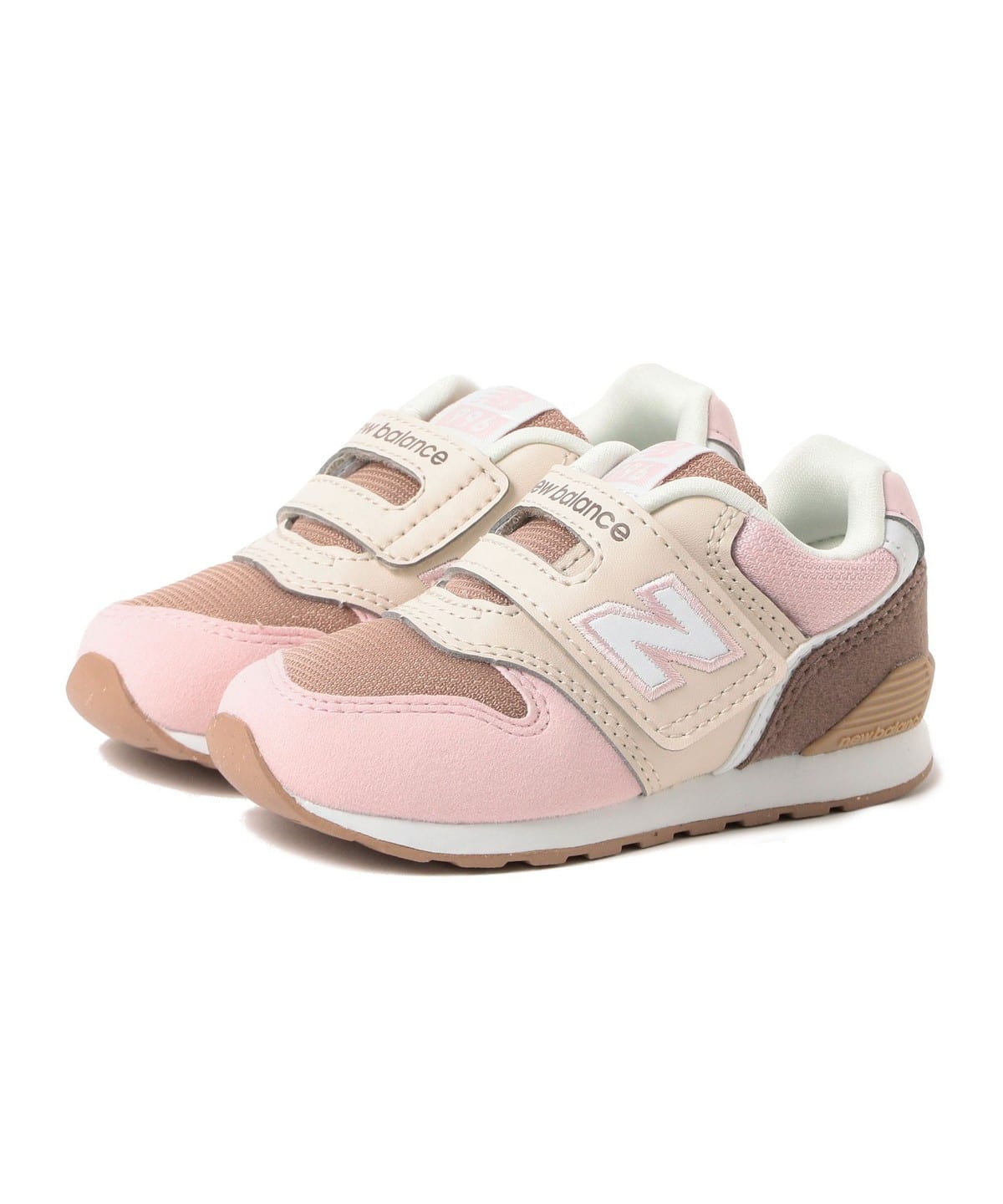 New Balance / 996 Hook and Loop(13 16cm) シューズ TH3 BEIGE/PINL 15 New Balance / 996 Hook and Loop(13 16cm) シューズ TH3 BEIGE/PINL 15