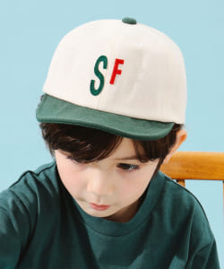 B:MING by BEAMS / 童裝 貼標 棒球帽