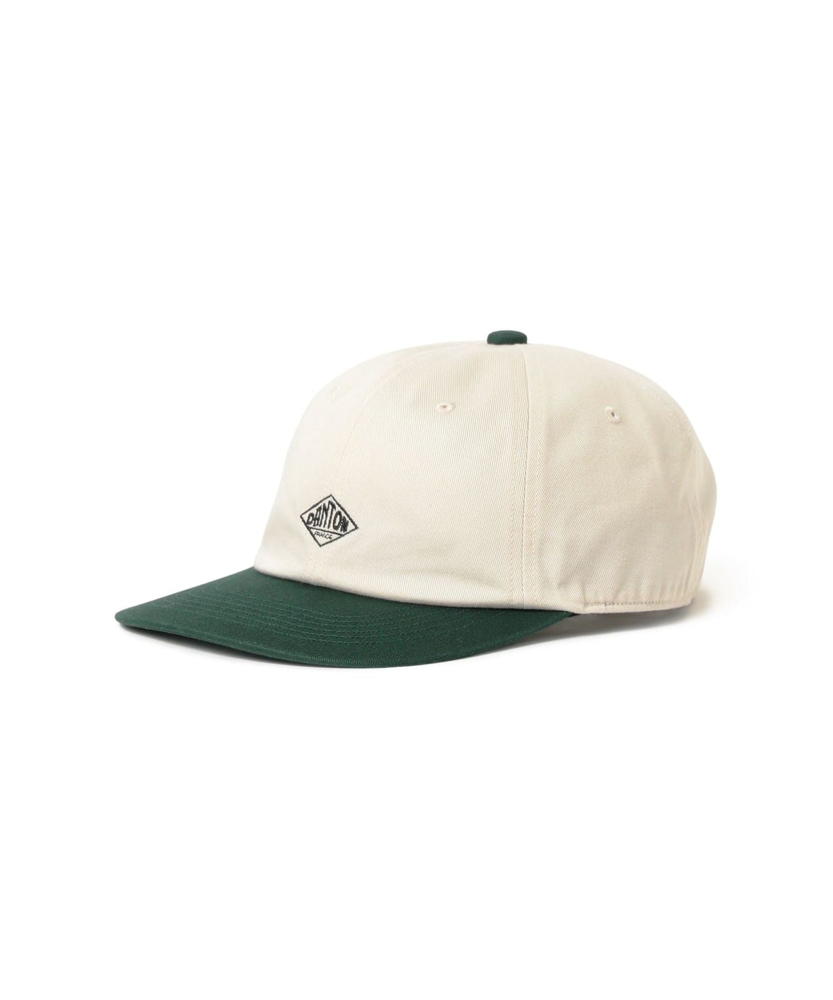 DANTON ダントン / KIDS' CHINO CLOTH 6PANEL CAP 2TONE 2025SS 帽子 ECRU*GREEN ONE SIZE DANTON ダントン / KIDS' CHINO CLOTH 6PANEL CAP 2TONE 2025SS 帽子 ECRU*GREEN ONE SIZE