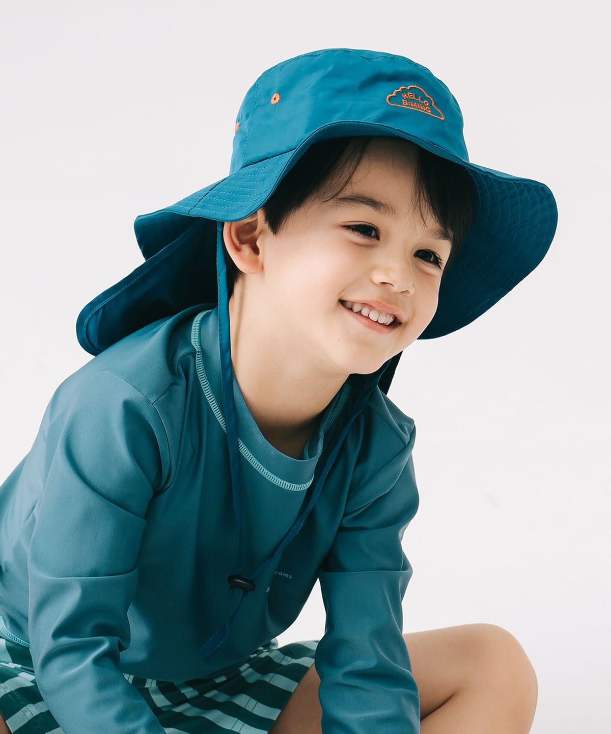 B:MING by BEAMS ビーミング by ビームス / サファリ ハット 2025SS 帽子 BLUE ONE SIZE(52 54㎝) B:MING by BEAMS ビーミング by ビームス / サファリ ハット 2025SS 帽子 BLUE ONE SIZE(52 54㎝)