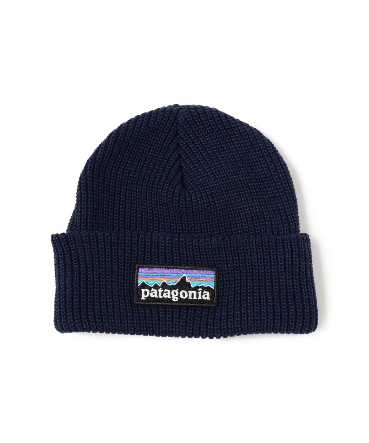 patagonia パタゴニア / キッズ ロゴ ビーニー 帽子 P-6 Logo: New Navy ONE SIZE patagonia パタゴニア / キッズ ロゴ ビーニー 帽子 P-6 Logo: New Navy ONE SIZE