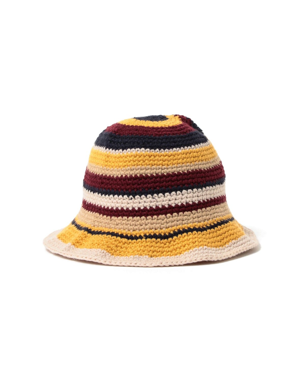 ち*ろ様 MARK マルチカラースキーウェア　ニット帽　グローブ　パッド B:MING by BEAMS（ビーミング by ビームス）マルチ クロッシェ ハット