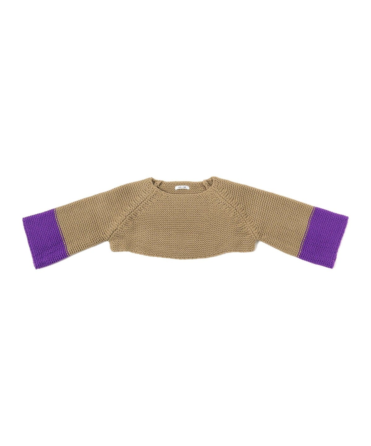 B:MING by BEAMS ビーミング by ビームス / バイカラー ニットケープ ファッション雑貨 BROWN FREE B:MING by BEAMS ビーミング by ビームス / バイカラー ニットケープ ファッション雑貨 BROWN FREE