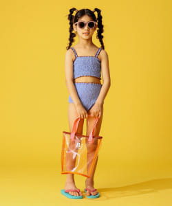 B:MING by BEAMS / シャーリング スイム セット（100～140cm）