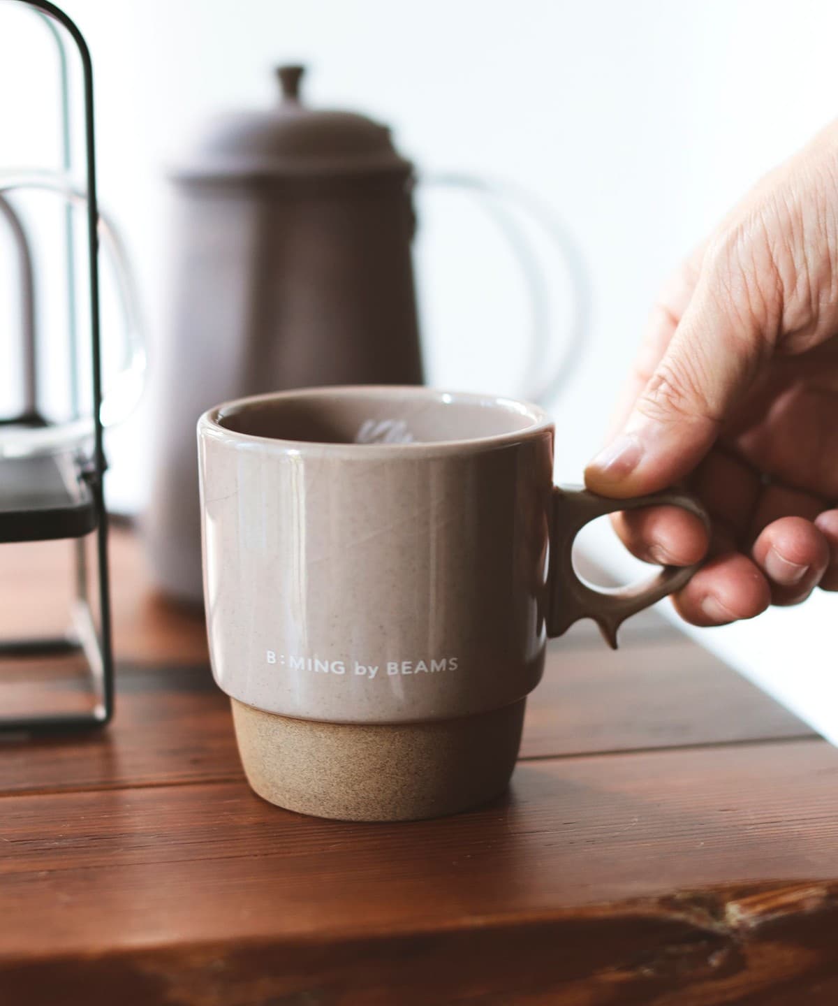 【別注】Kalita カリタ / 波佐見焼 スタッキング マグカップ 300ml 食器・キッチン・食品 MEN MATTE BROWN GRAY ONE SIZE 【別注】Kalita カリタ / 波佐見焼 スタッキング マグカップ 300ml 食器・キッチン・食品 MEN MATTE BROWN GRAY ONE SIZE