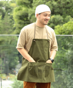 NAPRON × B:MING by BEAMS / 別注 LUMBER BIB APRON