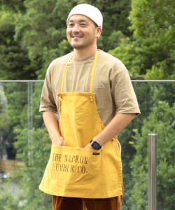 NAPRON × B:MING by BEAMS / 別注 LUMBER BIB APRON