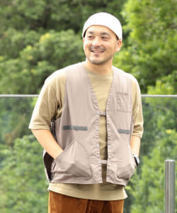 ▲NAPRON × B:MING by BEAMS / 別注 HUNTING VEST APRON