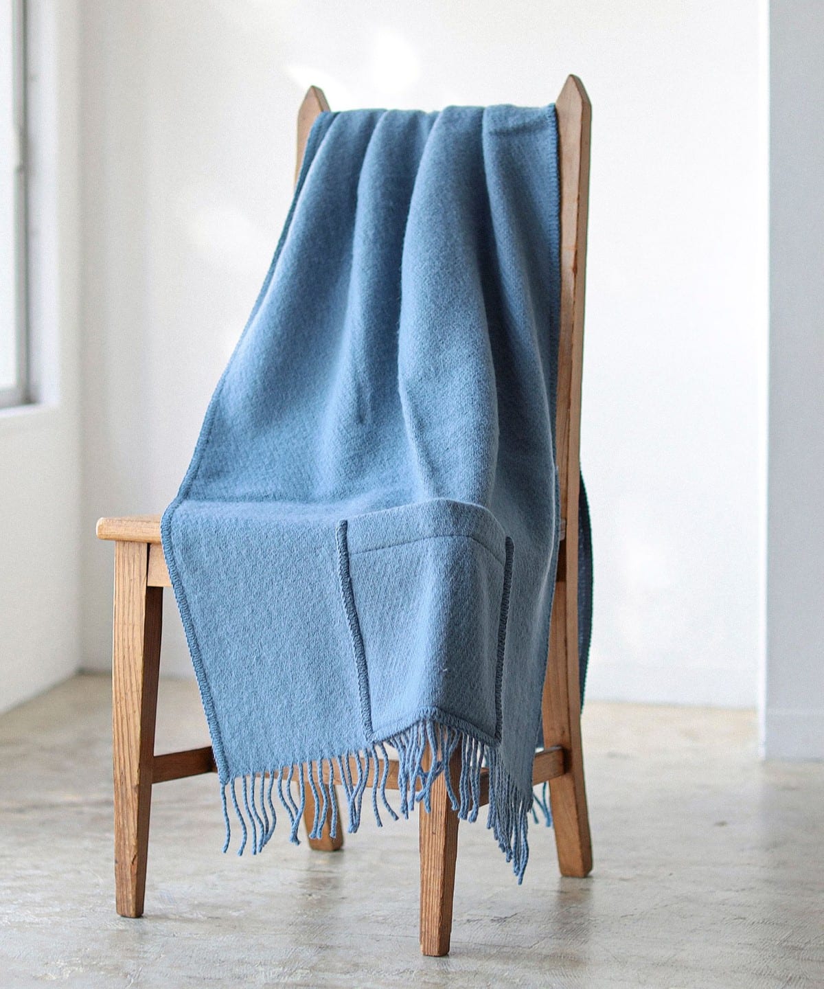 LAPUAN KANKURIT / UNI ポケット付き ブランケット インテリア WOMEN RAINY BLUE ONE SIZE LAPUAN KANKURIT / UNI ポケット付き ブランケット インテリア WOMEN RAINY BLUE ONE SIZE