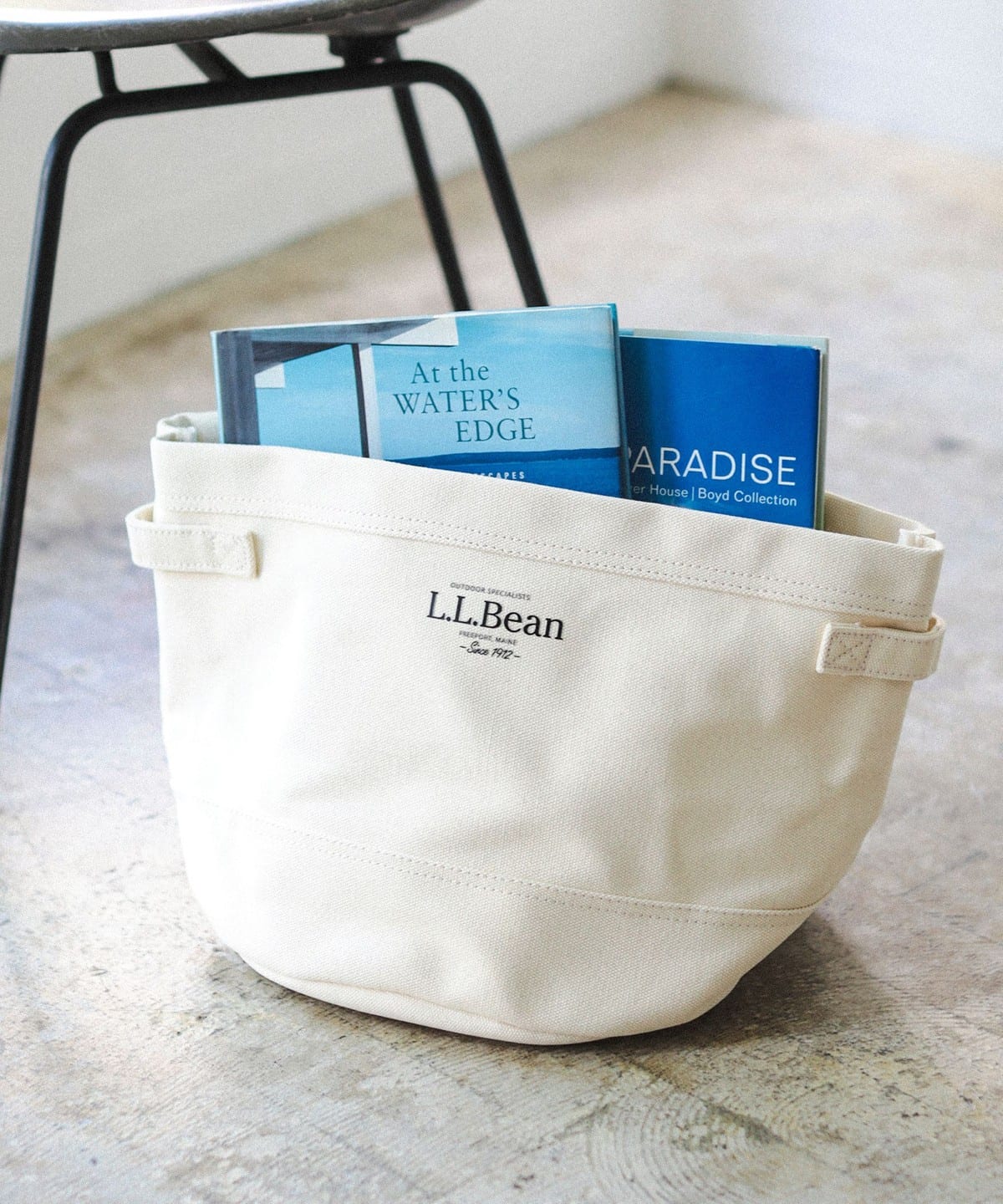 L. L Bean / キャンバス カビ― トート インテリア MEN NATURAL ONE SIZE L. L Bean / キャンバス カビ― トート インテリア MEN NATURAL ONE SIZE