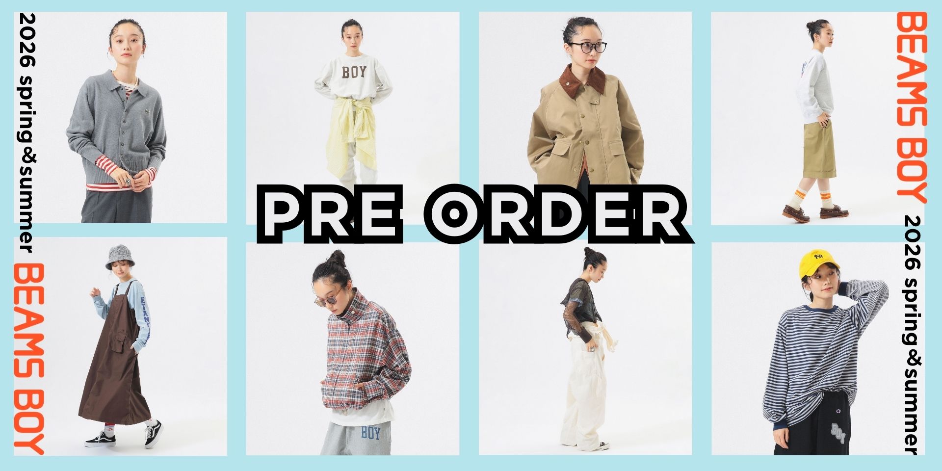 2026 SPRING & SUMMER ＼PRE-ORDER／