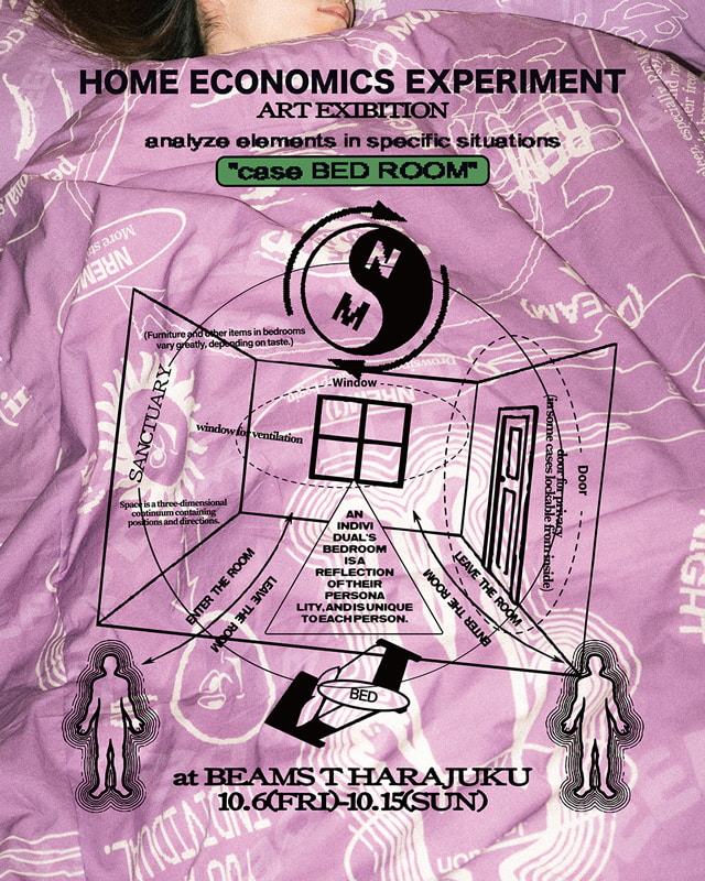 Art exhibition of art unit <HOME ECONOMICS EXPERIMENT>